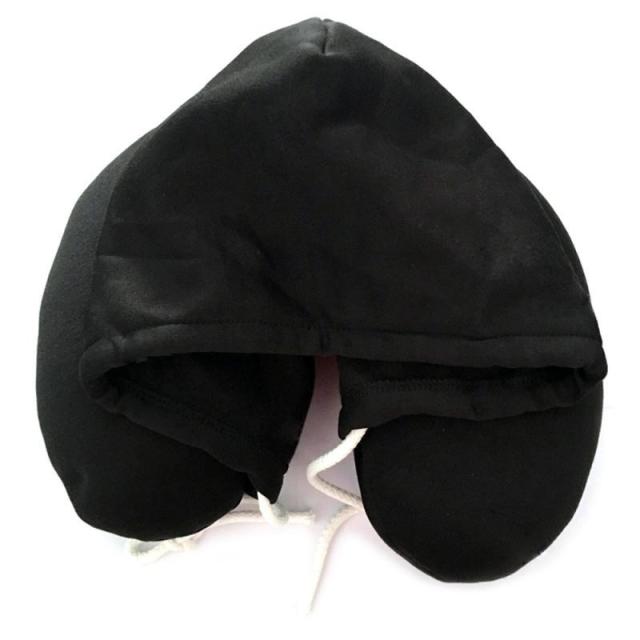 BowLift | Hooded Foldable Memory Foam Neck Pillow for Travelers