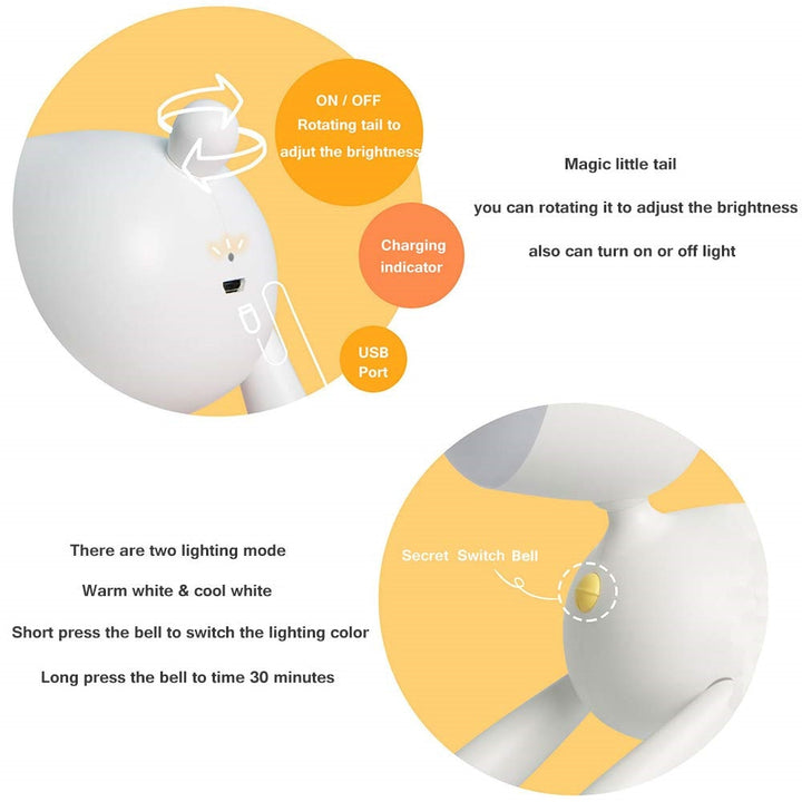 Deer Led Night Lamp | Bowlift