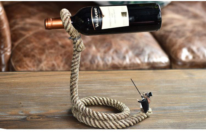 The Magic Rope Wine Holder | Bowlift