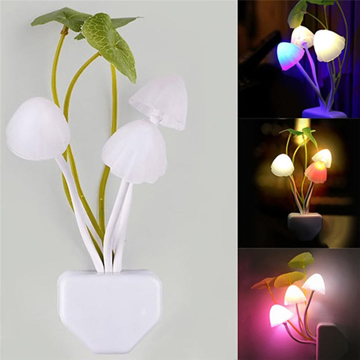 Fairy Colorful Mushroom Night Wall Lamp | Bowlift