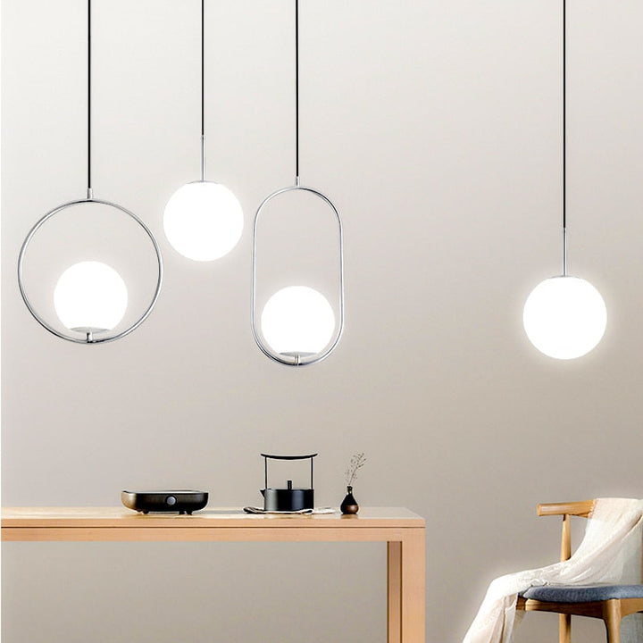 Nordic Glass Pendant Lamps | Bowlift
