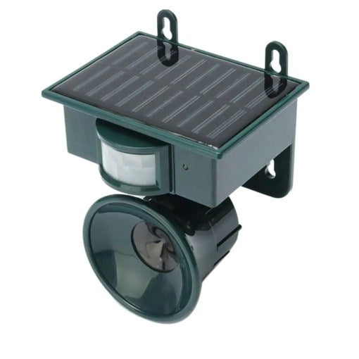 Solar Animal Repellent with Ultrasound & Motion Sensor | Bowlift