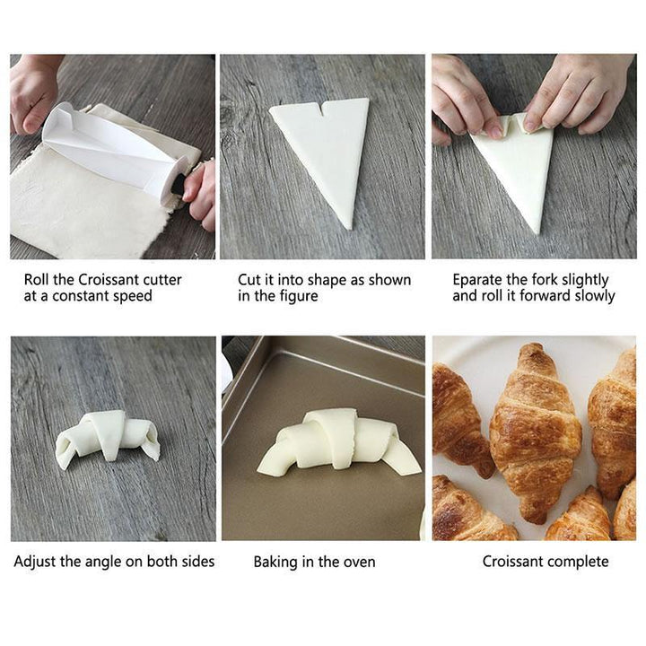 BowLift | Stainless Steel Croissant Bread Rolling Cutter