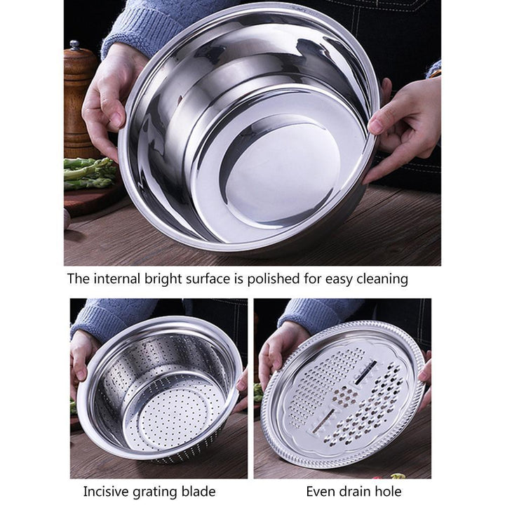 Multifunctional Stainless Steel Basin | Bowlift