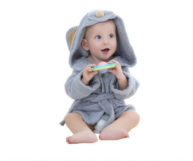 BowLift | Hooded towel with animal motif