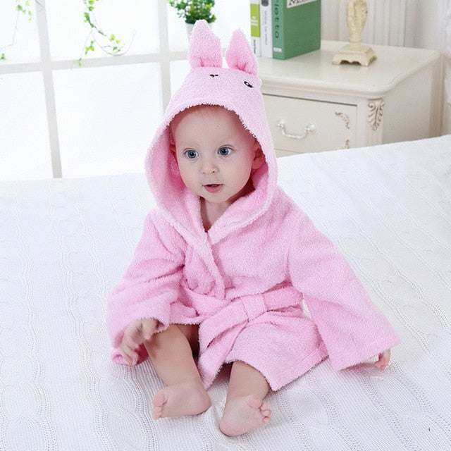 BowLift | Hooded towel with animal motif