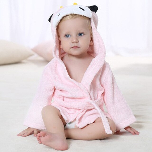BowLift | Hooded towel with animal motif