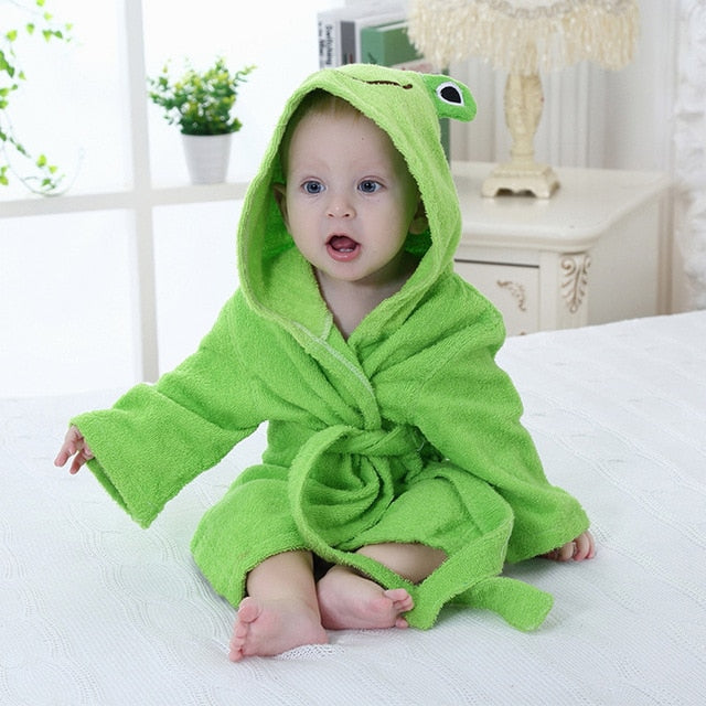 BowLift | Hooded towel with animal motif