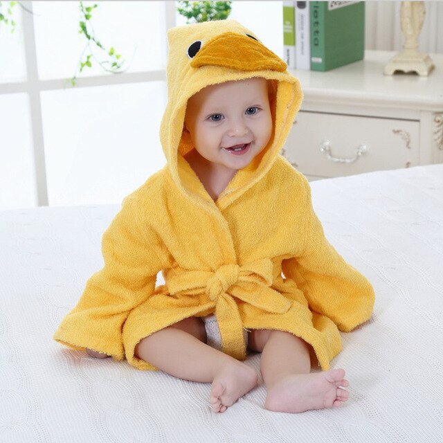 BowLift | Hooded towel with animal motif