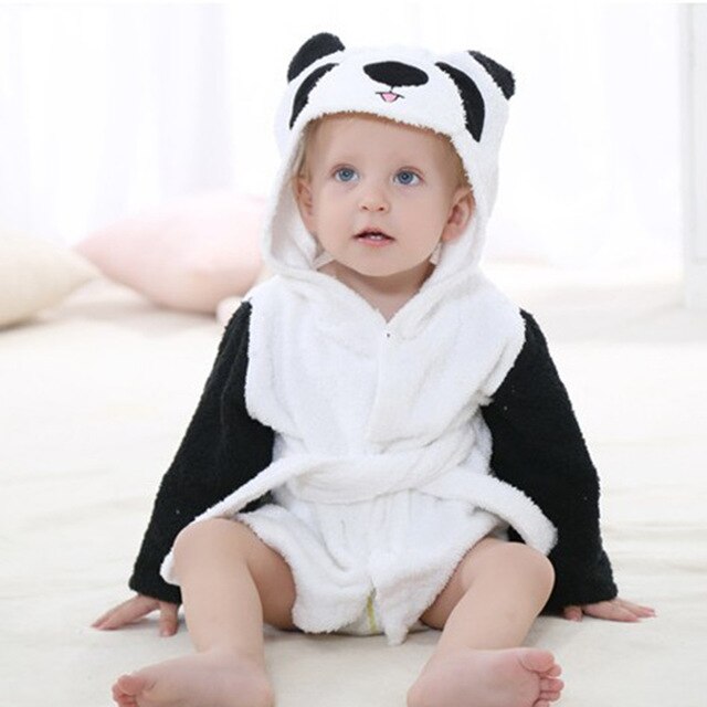 BowLift | Hooded towel with animal motif