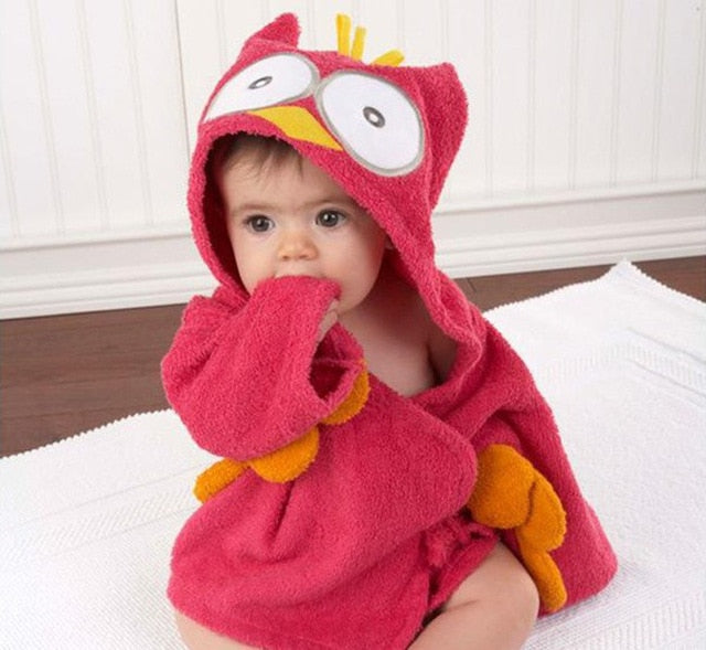 BowLift | Hooded towel with animal motif