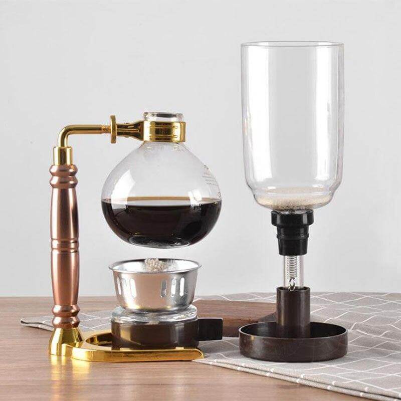 BowLift | Elegant Glass Siphon Coffee Maker