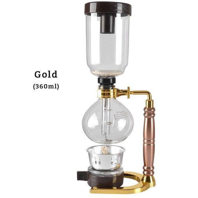 BowLift | Elegant Glass Siphon Coffee Maker