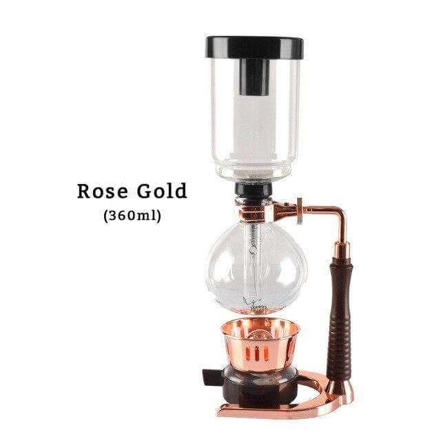 BowLift | Elegant Glass Siphon Coffee Maker