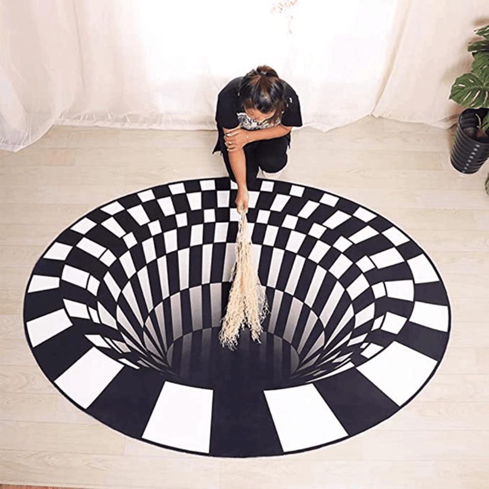 Vortex Illusion Rug | Bowlift