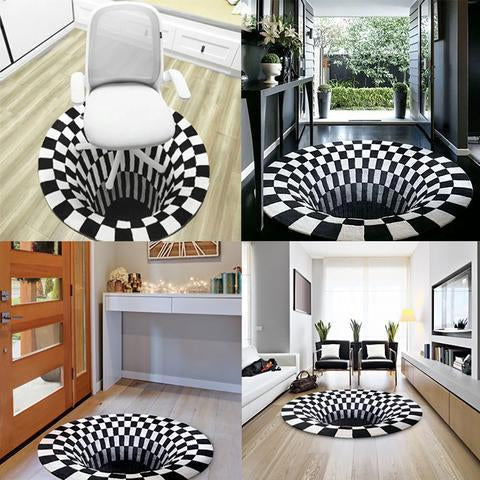 Vortex Illusion Rug | Bowlift