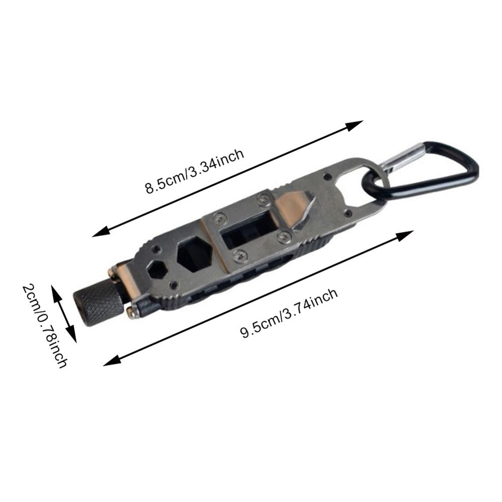 Mini Multifunctional Keychain Survival Camping Tool | Bowlift