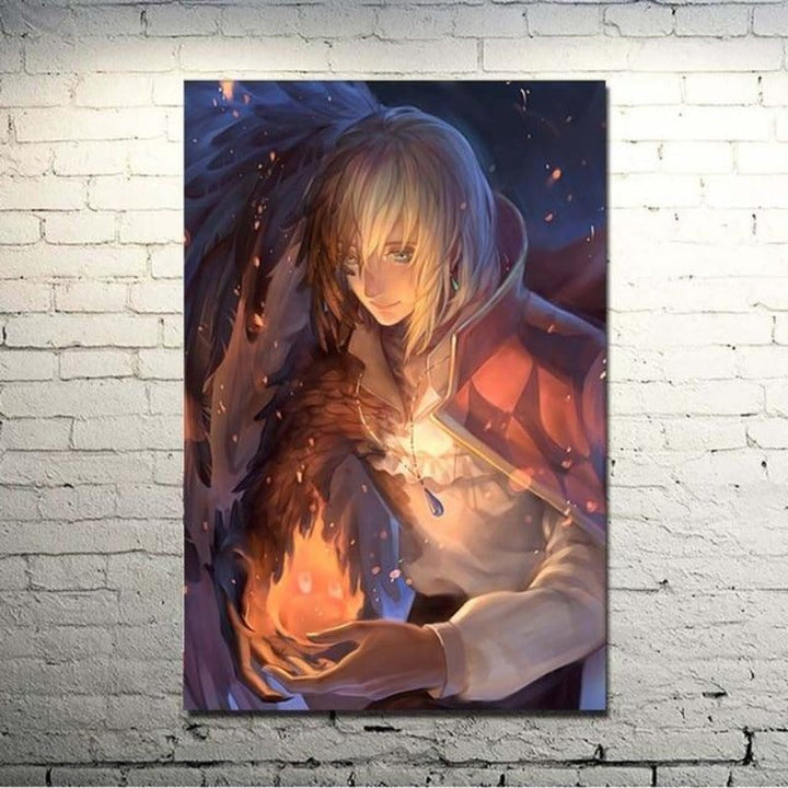 Magical Anime Friends - Canvas Wall Art Painting | Bowlift