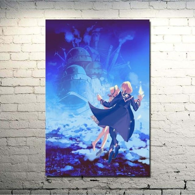 Magical Anime Friends - Canvas Wall Art Painting | Bowlift
