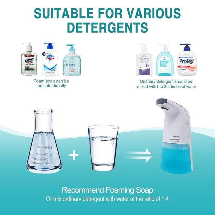 Touchless Intelligent Automatic Foam Soap Dispenser | Bowlift