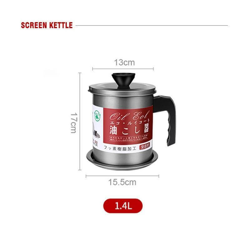 BowLift | Stainless Steel Large Capacity Oil Filter Pot