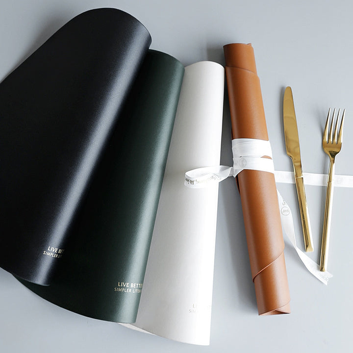4 Colours Triangle Placemat Set | Bowlift