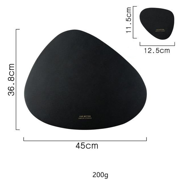 4 Colours Triangle Placemat Set | Bowlift