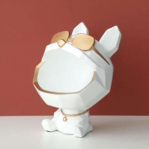Decorative storage bowl - elegant solution for displaying dog figurines Bowlift