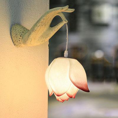 Modern Creative Chinese Lotus Wall Lamp | Bowlift