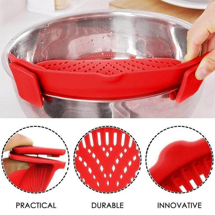 BowLift | Silicone Pot Side Drainer