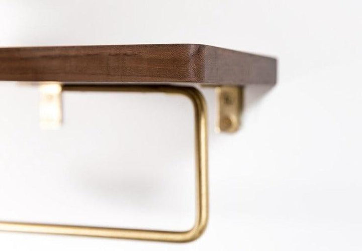 WoodNest - Stylish Wooden Toilet Roll Holder with Storage Bowlift
