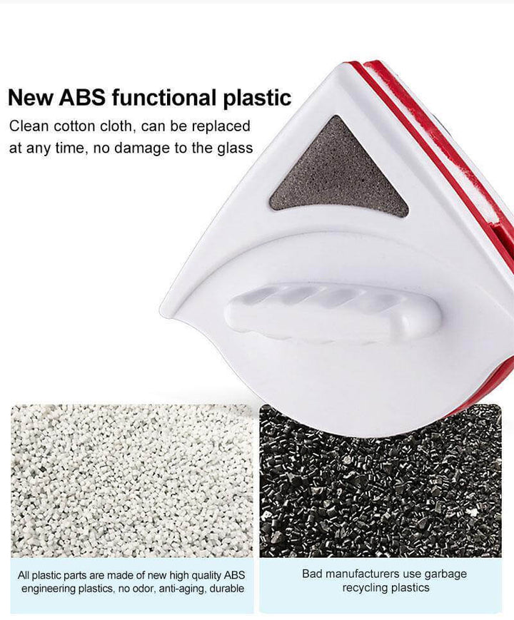 DouBowlifte Side Magnetic Window Cleaner Brush Tool | Bowlift