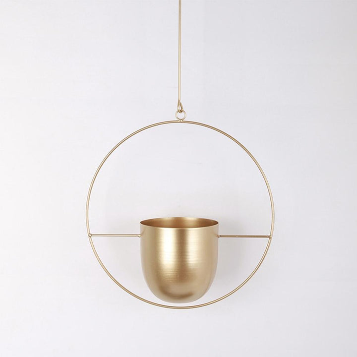 BowLift | FloraFrame – Elegant Metal Plant Holder for Wall or Ceiling