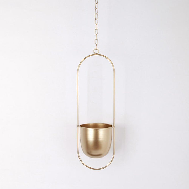 BowLift | FloraFrame – Elegant Metal Plant Holder for Wall or Ceiling