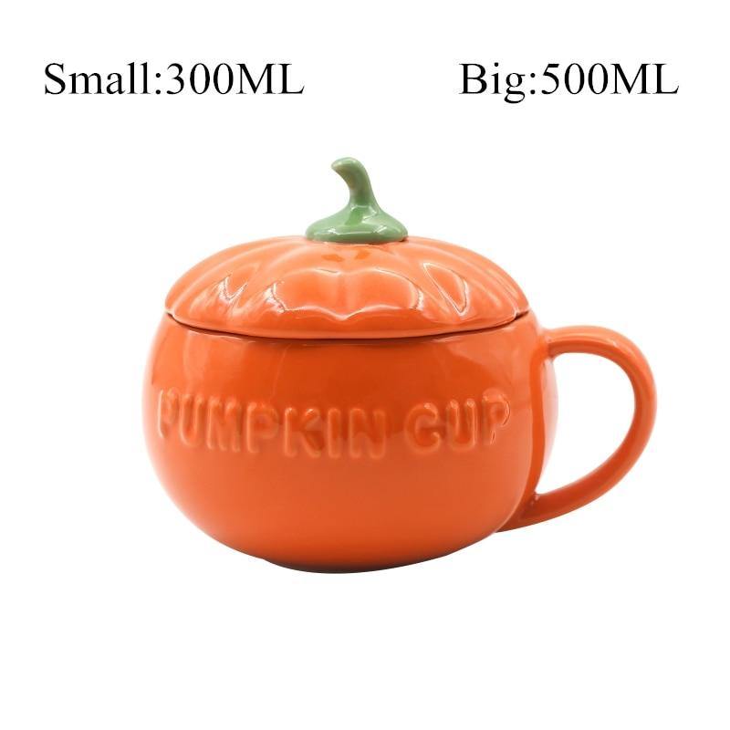 Creative Ceramic Pumpkin Mug Cup | Bowlift