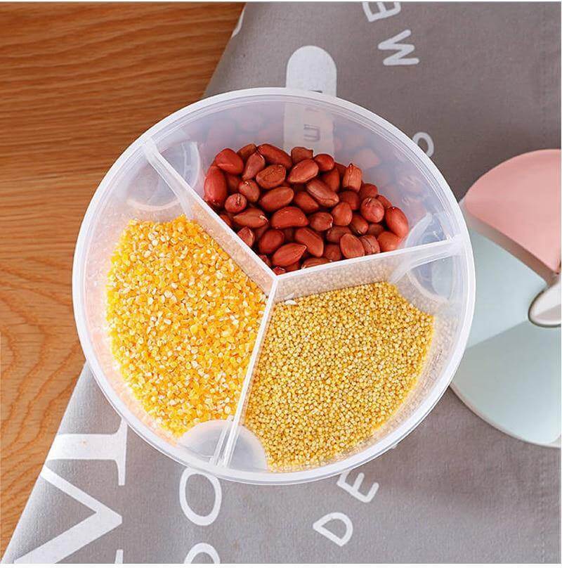 BowLift | Kitchen Transparent Flower Sealed Storage Tank