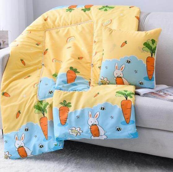BowLift | 2In1 Colorful Cartoon Pillow Blanket