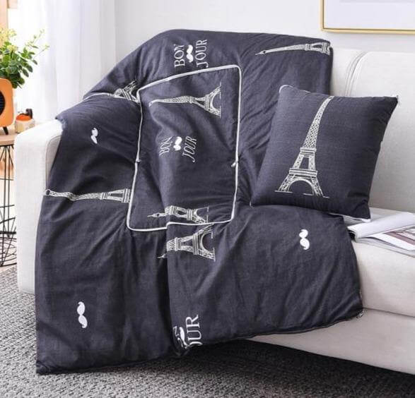 BowLift | 2In1 Colorful Cartoon Pillow Blanket