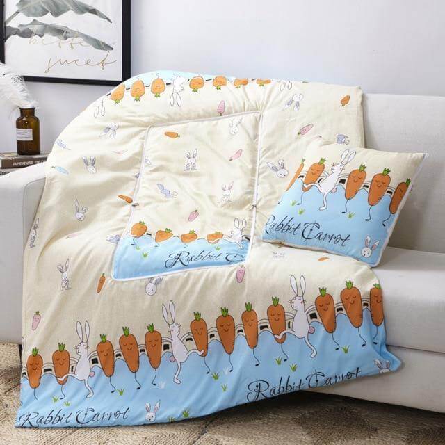 BowLift | 2In1 Colorful Cartoon Pillow Blanket