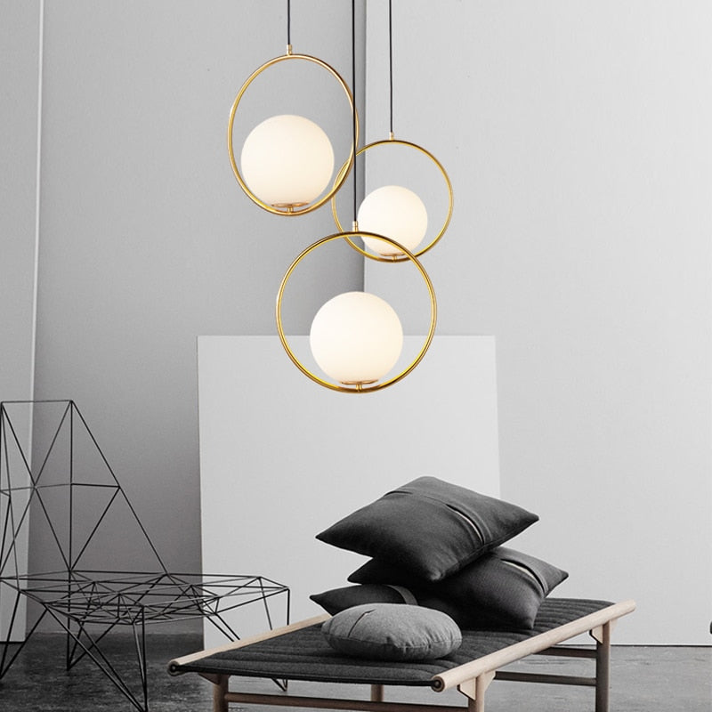 Modern Nordic Glass Pendant Lamps | Bowlift