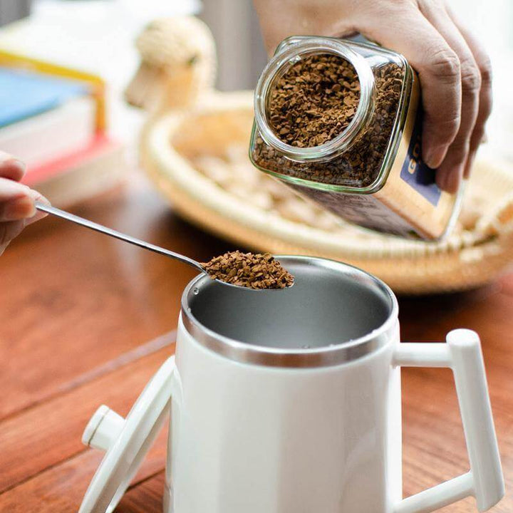 BowLift | Stainless Steel Self Mixing Coffee Mug