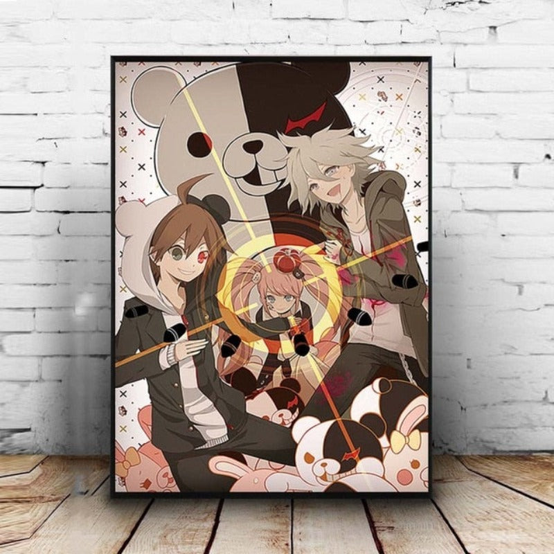 Hope's Peak Anime - Canvas Wall Art Painting | Bowlift