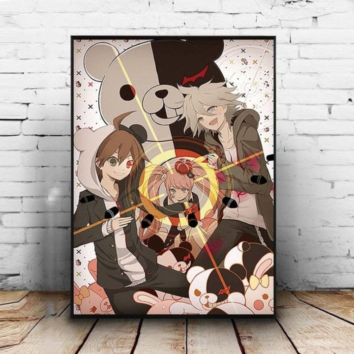 Hope's Peak Anime - Canvas Wall Art Painting | Bowlift