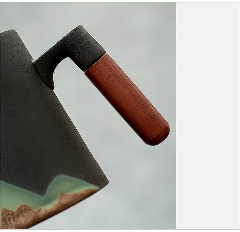 BowLift | Mountain Art Ceramic Tea Mugs With Filter