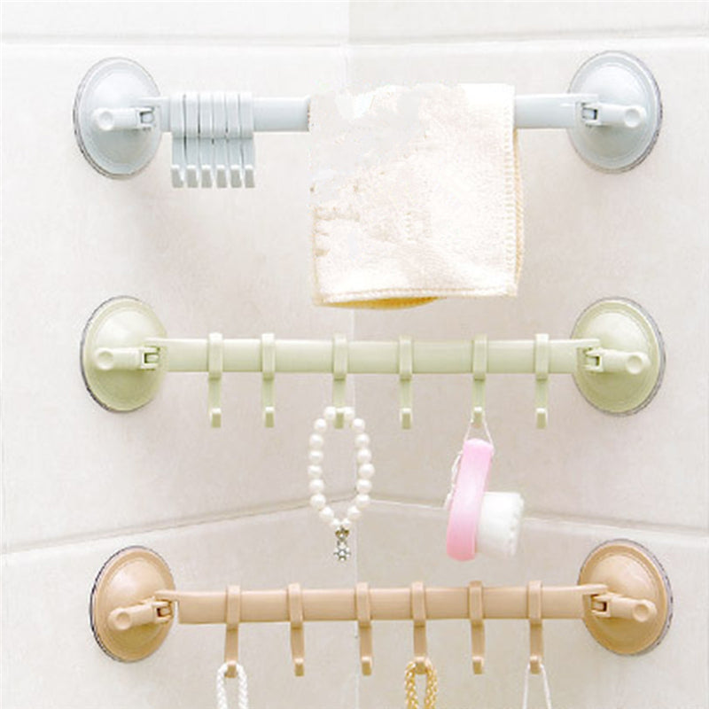 BowLift | Adjustable Hook Double Suction Towel Rack