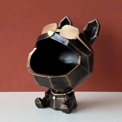 Decorative storage bowl - elegant solution for displaying dog figurines Bowlift