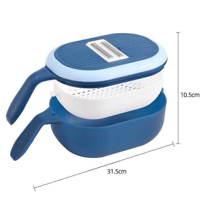 BowLift | Multifunctional Fast Vegetable Slicer with Strainer