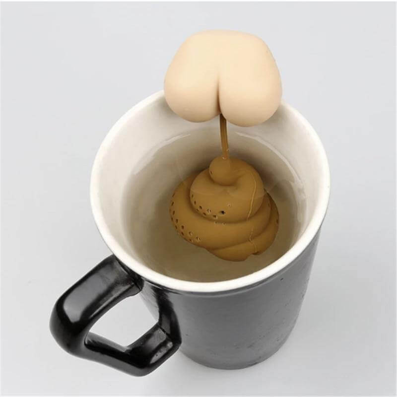 BowLift | Funny Poop Shape Herbal Tea Infuser
