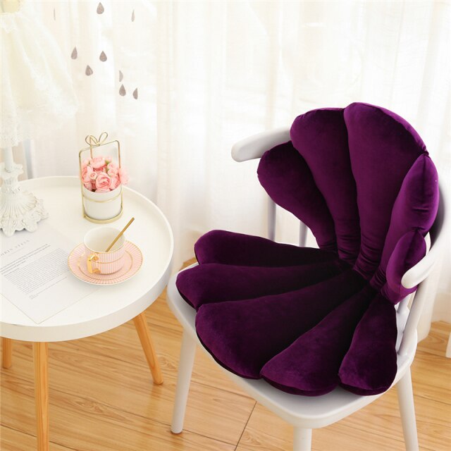Velvet Shell Seat Cushion | Bowlift