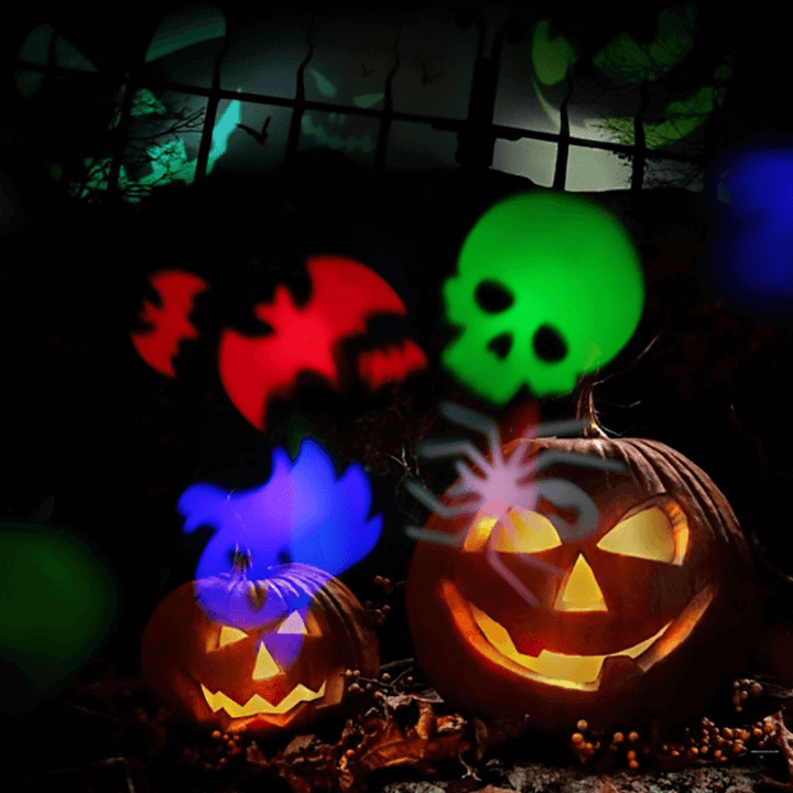 BowLift | LED Halloween Decoration Landscape House Projector